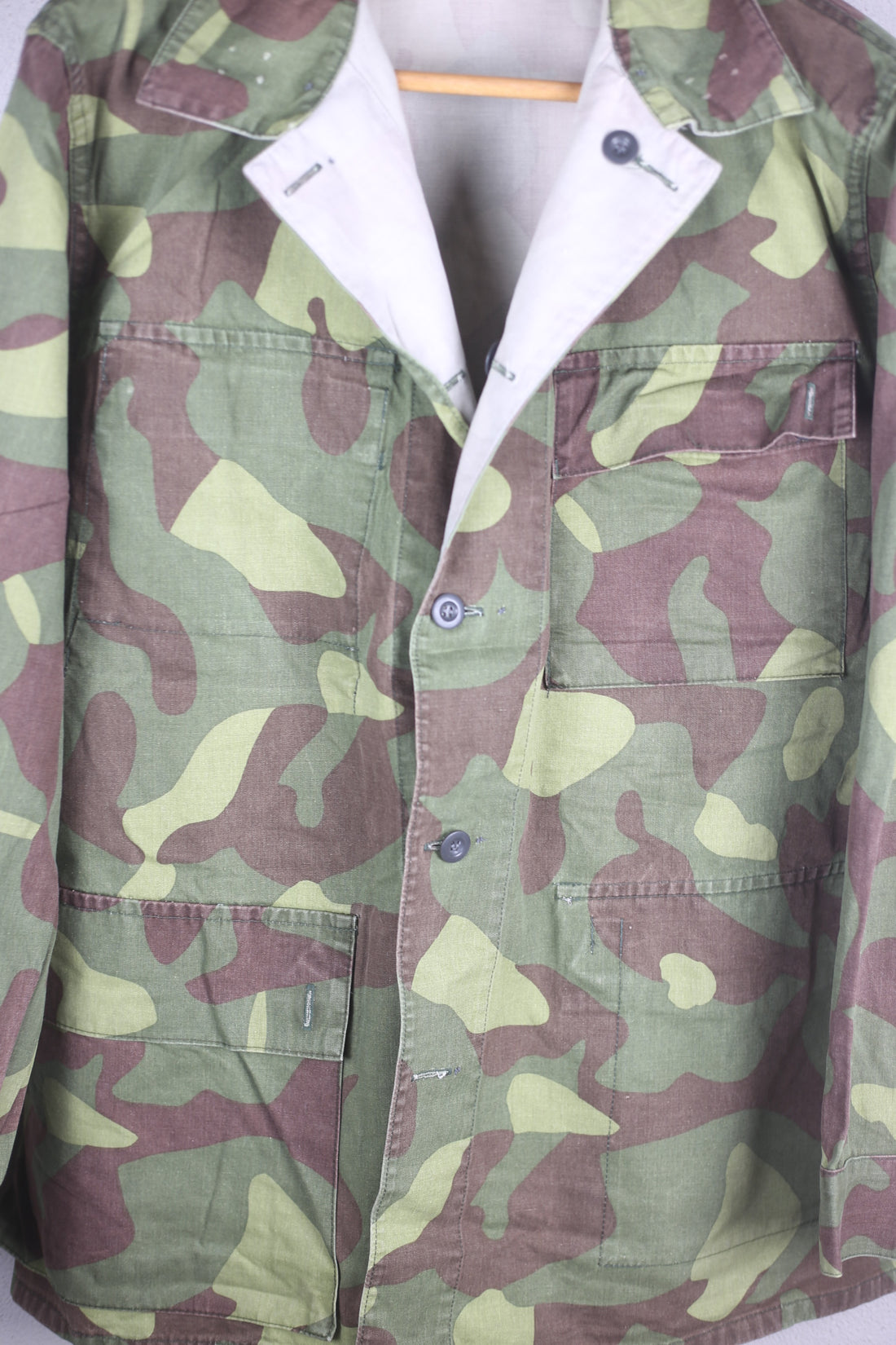 Giacca militare finlandese reversibile  -  L/XL -