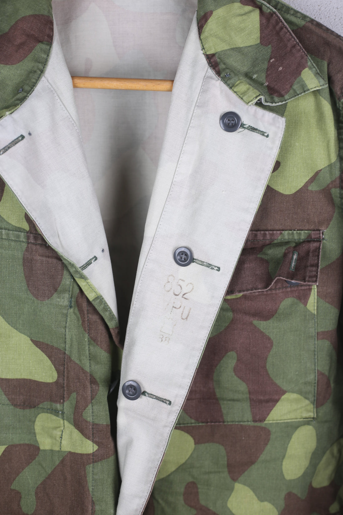 Giacca militare finlandese reversibile  -  L/XL -