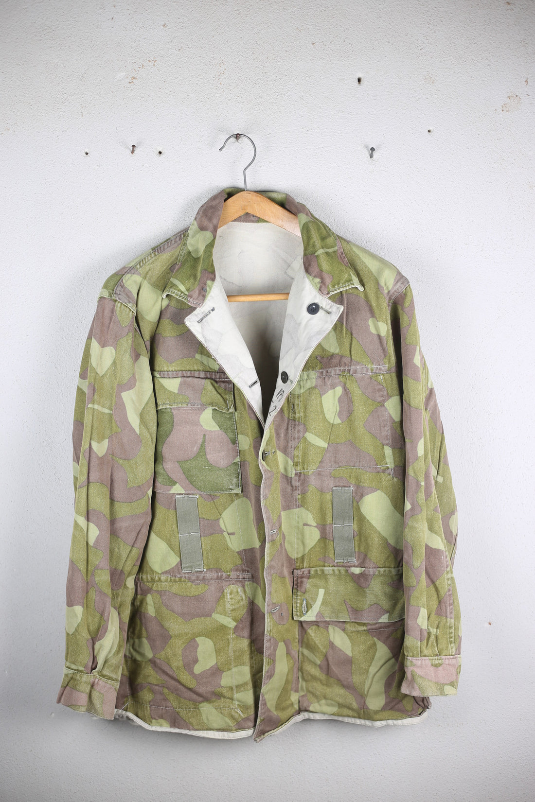 Giacca militare finlandese reversibile  -  L/XL -