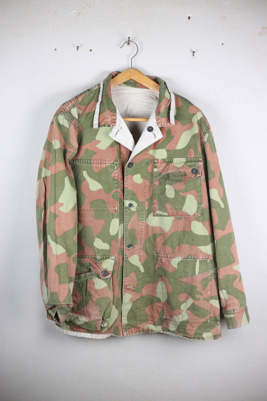 Giacca militare finlandese  REVERSIBILE  -  L -