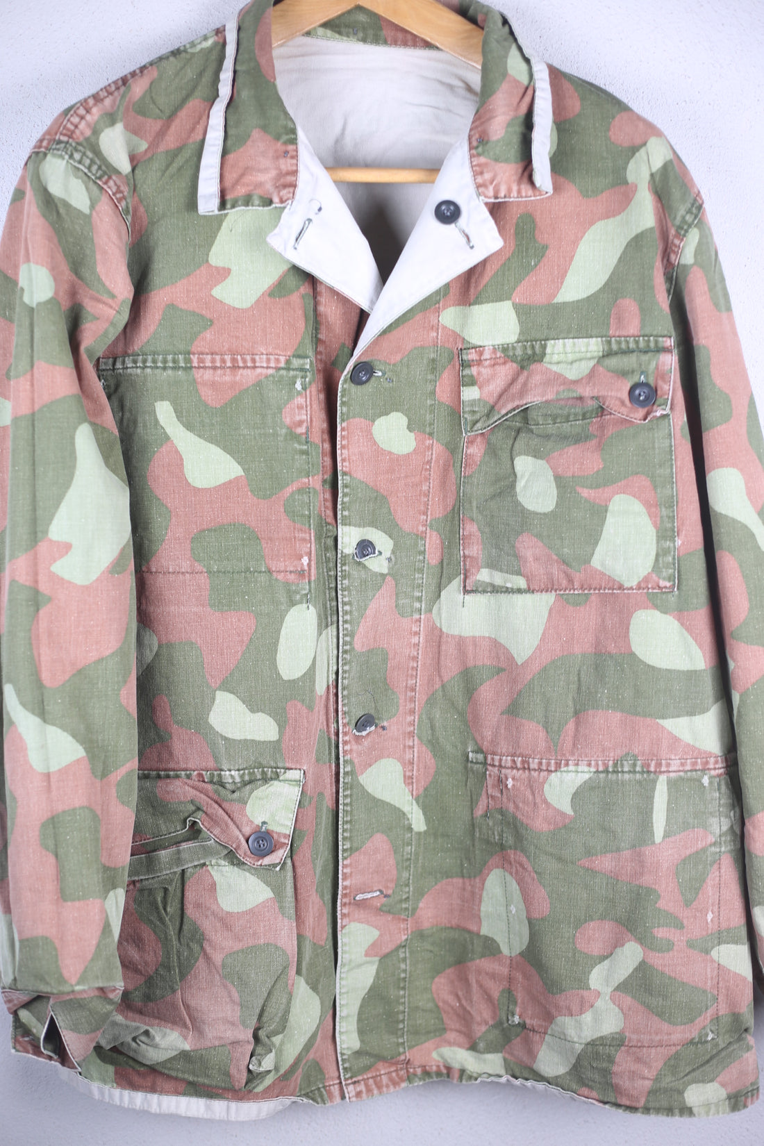 Giacca militare finlandese  REVERSIBILE  -  L -