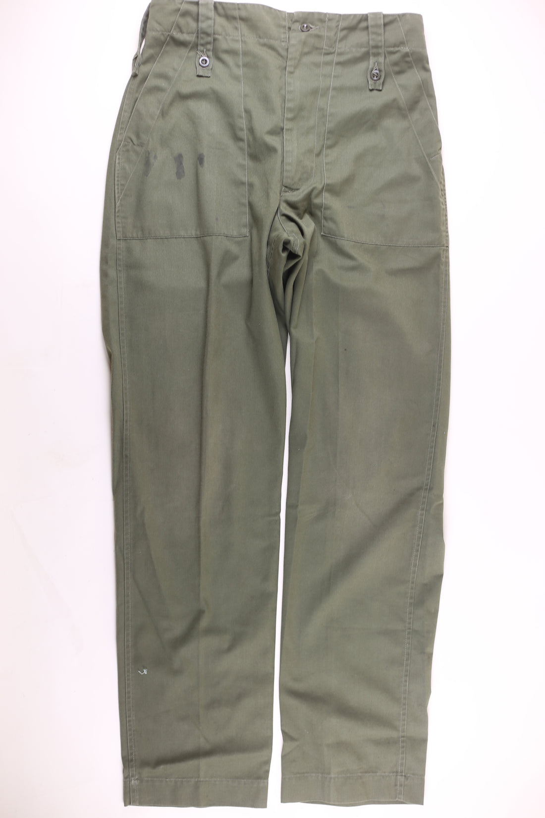 FATIGUE OLIVE GREEN BRITISH ARMY - W33 -