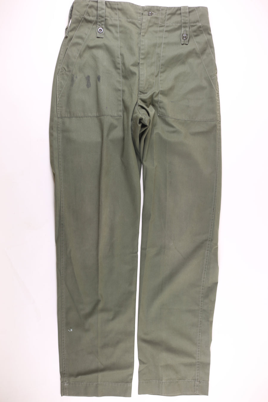 FATIGUE OLIVE GREEN BRITISH ARMY - W33 -