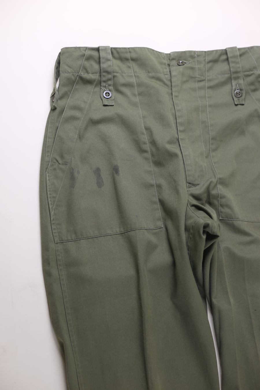 FATIGUE OLIVE GREEN BRITISH ARMY - W33 -