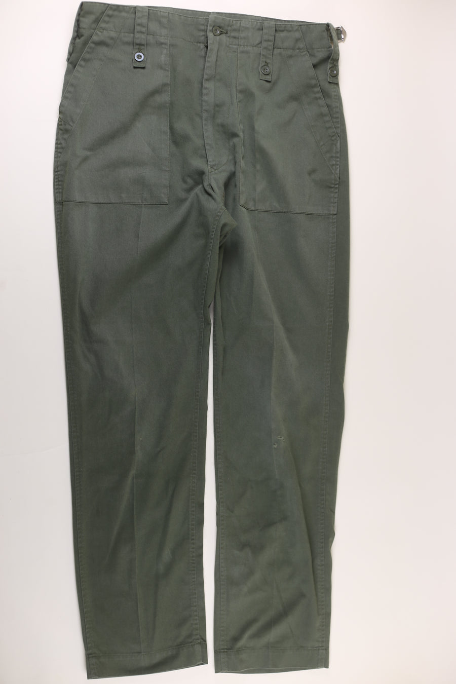 FATIGUE OLIVE GREEN BRITISH ARMY - W34 -