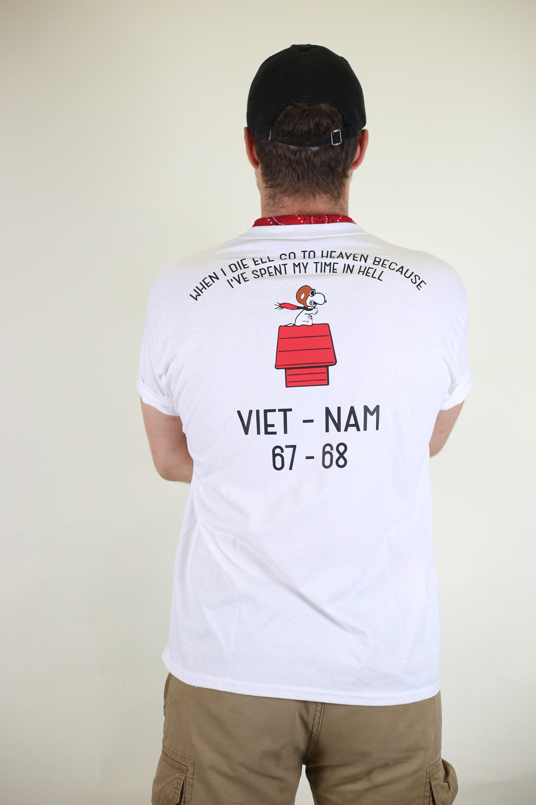 T-shirt SNOOPY AVIATORE VIETNAM