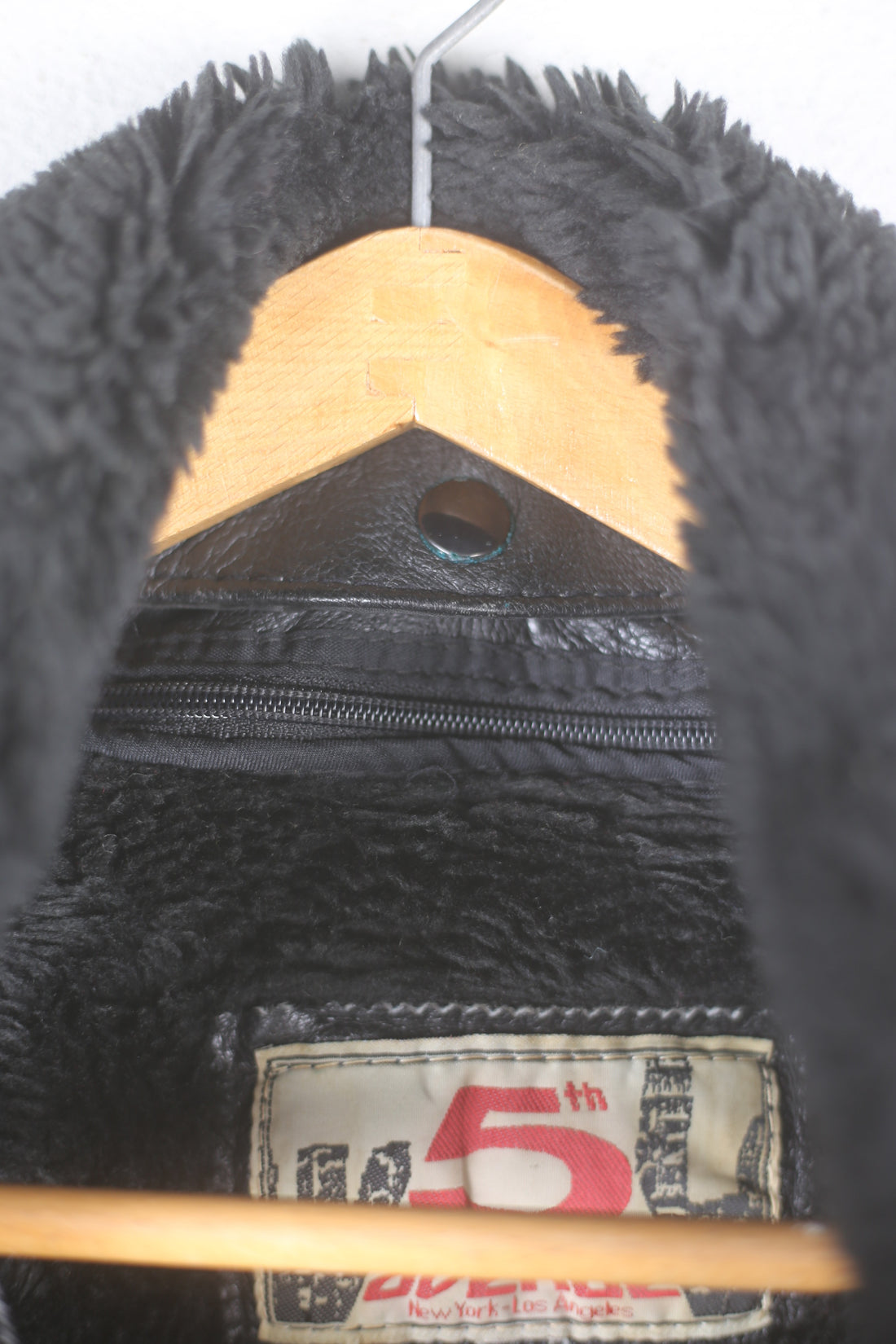 Vintage leather jacket - XL -