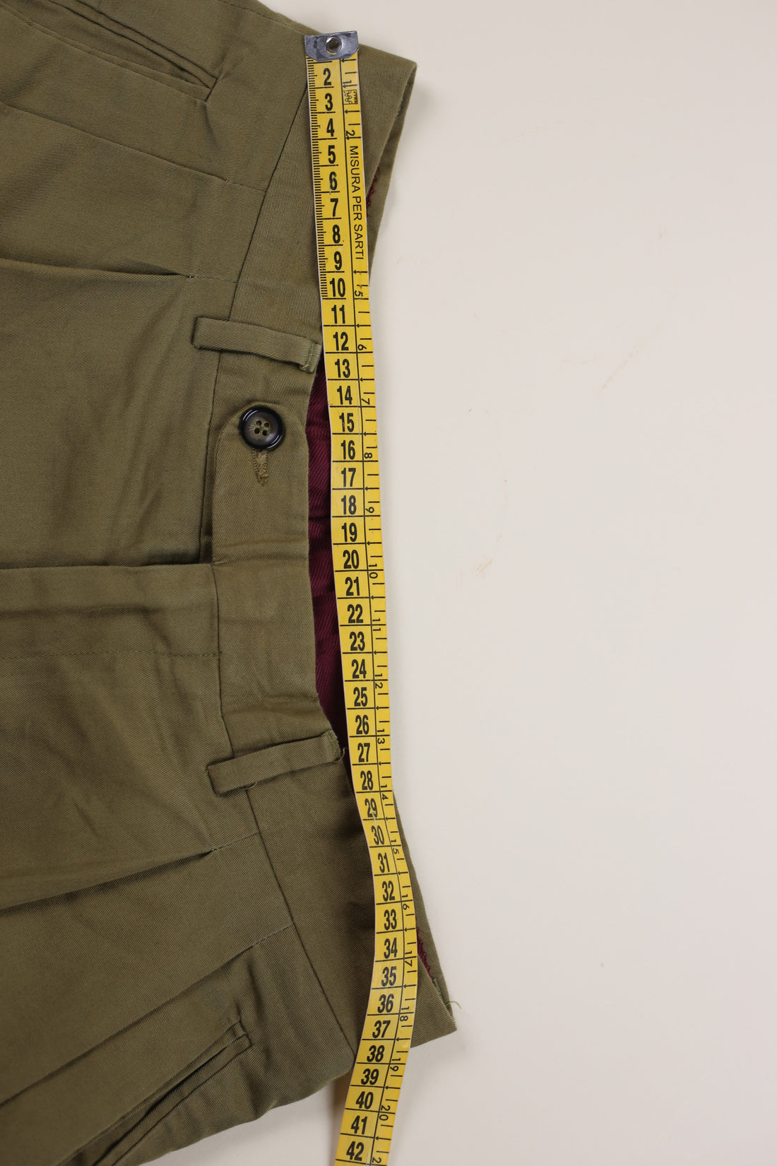 Chino  con pence  vintage    - W30 -