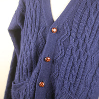 CARDIGAN TRECCIA -M-