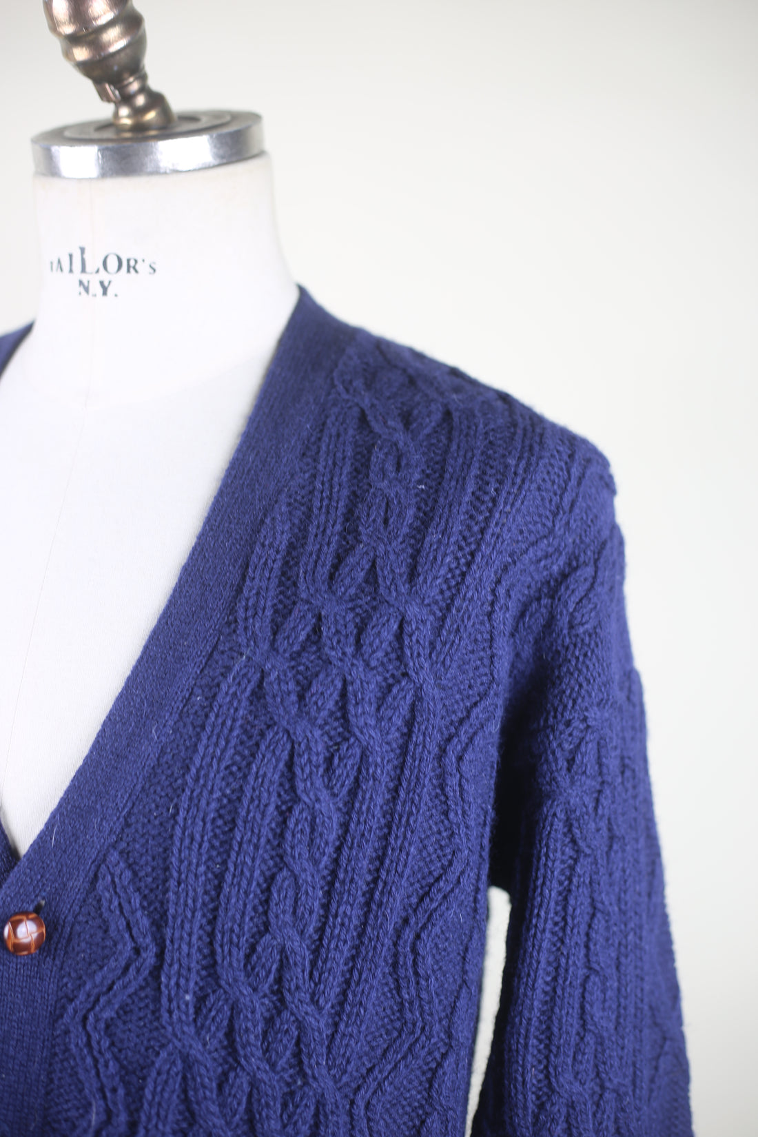 CARDIGAN TRECCIA -M-