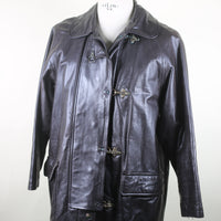 LEATHER JACKET WITH HOOKS -L-