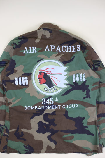 Giacca camouflage  Bdu US AIR FORCE  AIR APACHE - M -
