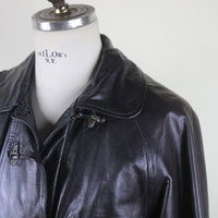 LEATHER JACKET WITH HOOKS -L-