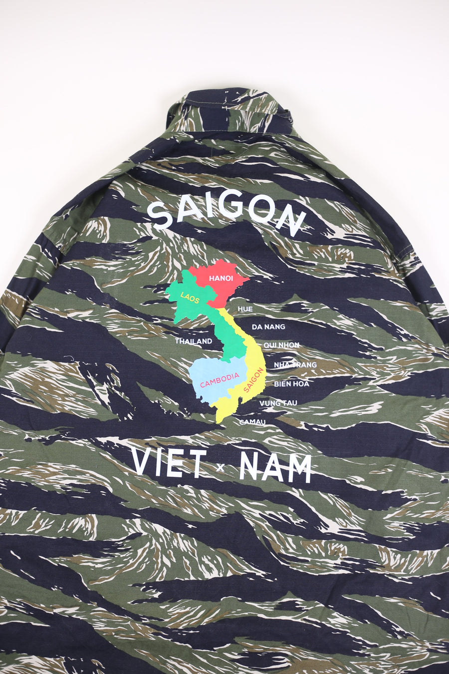 SAIGON tiger stripe camo jacket - L -