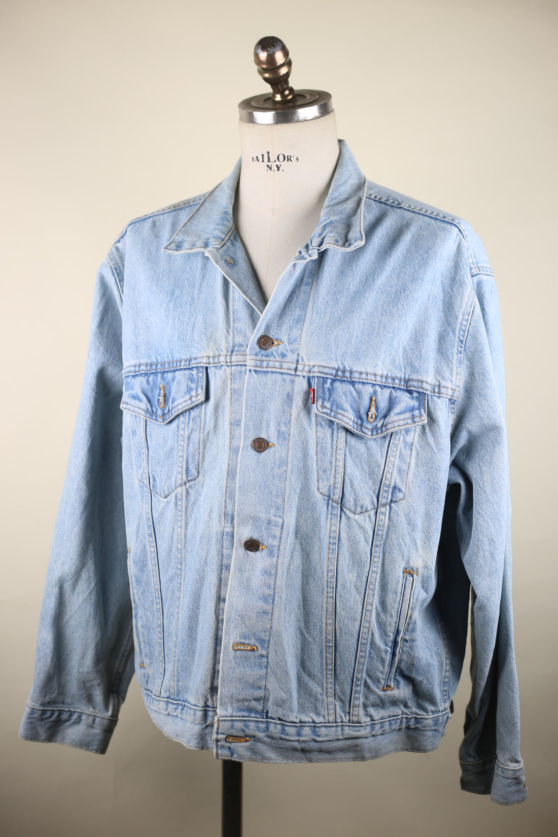 LEVIS DENIM JACKET - L - MICKEY MOUSE 