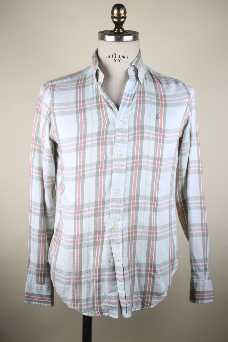 WOMEN'S RL BUTTON-DOWN SHIRT - S -