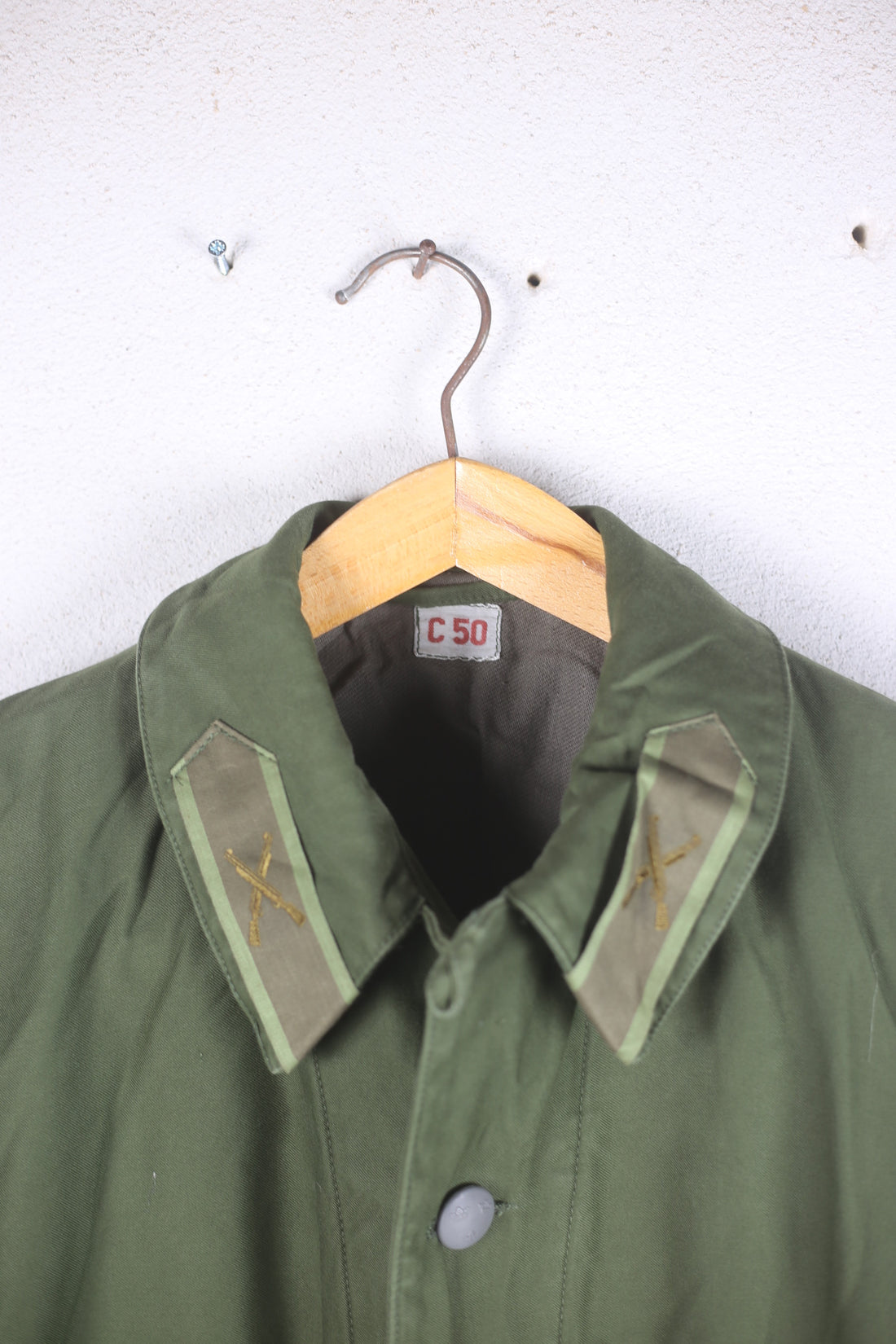SWEDISH Army Field Jacket - L -