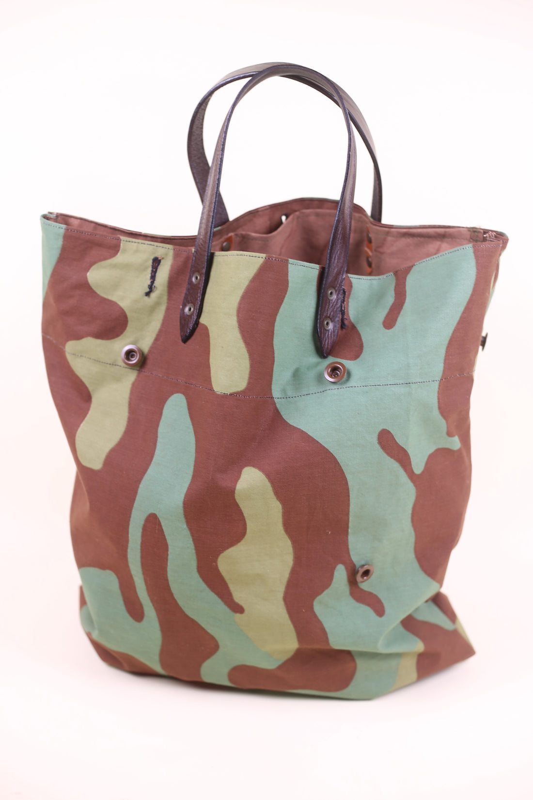 army tote bag with embroidery
