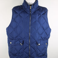 DOWN VEST  WOOL RICH  - L -