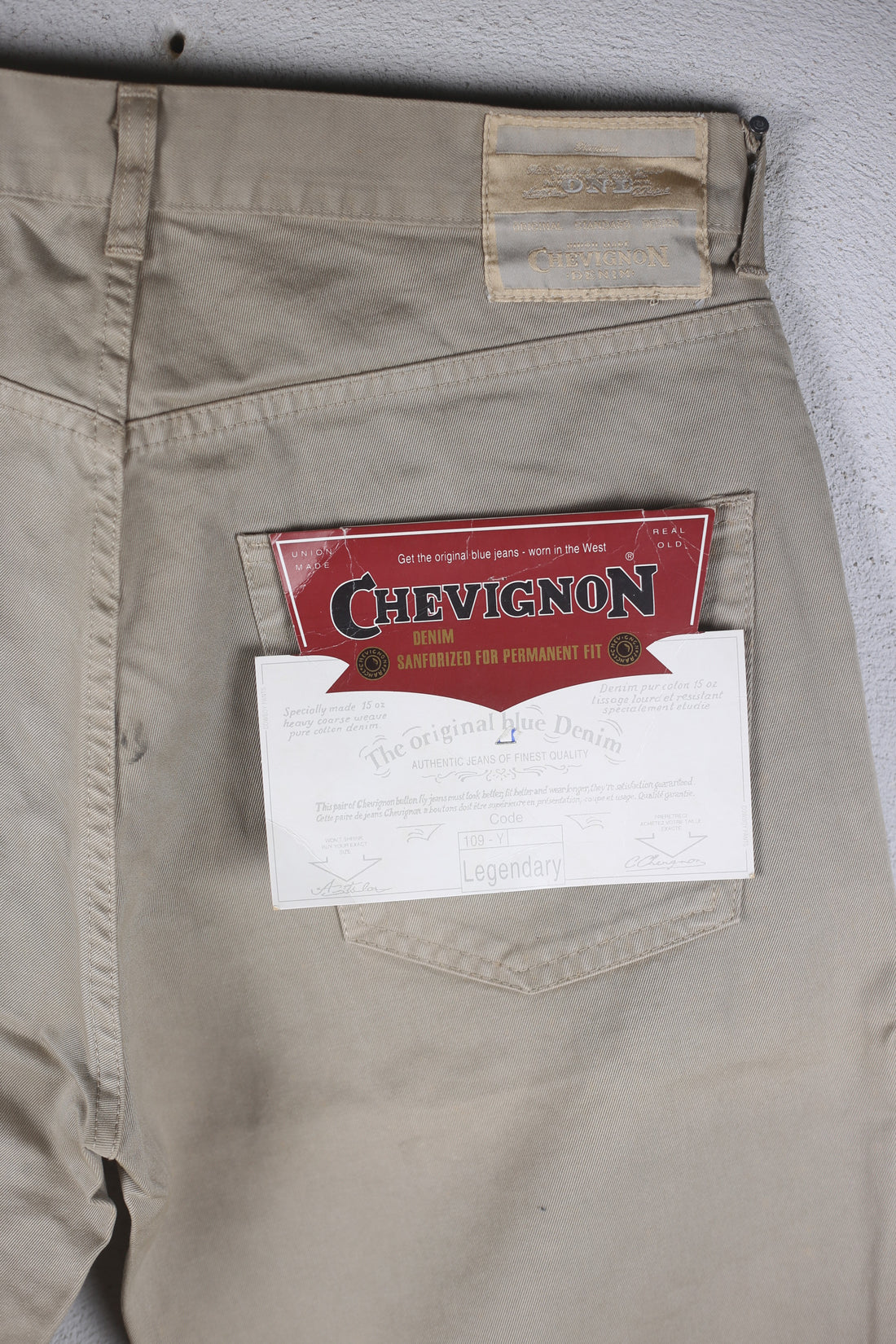 CHEVIGNON DEADSTOCK JEANS (W36) (Copy 2)