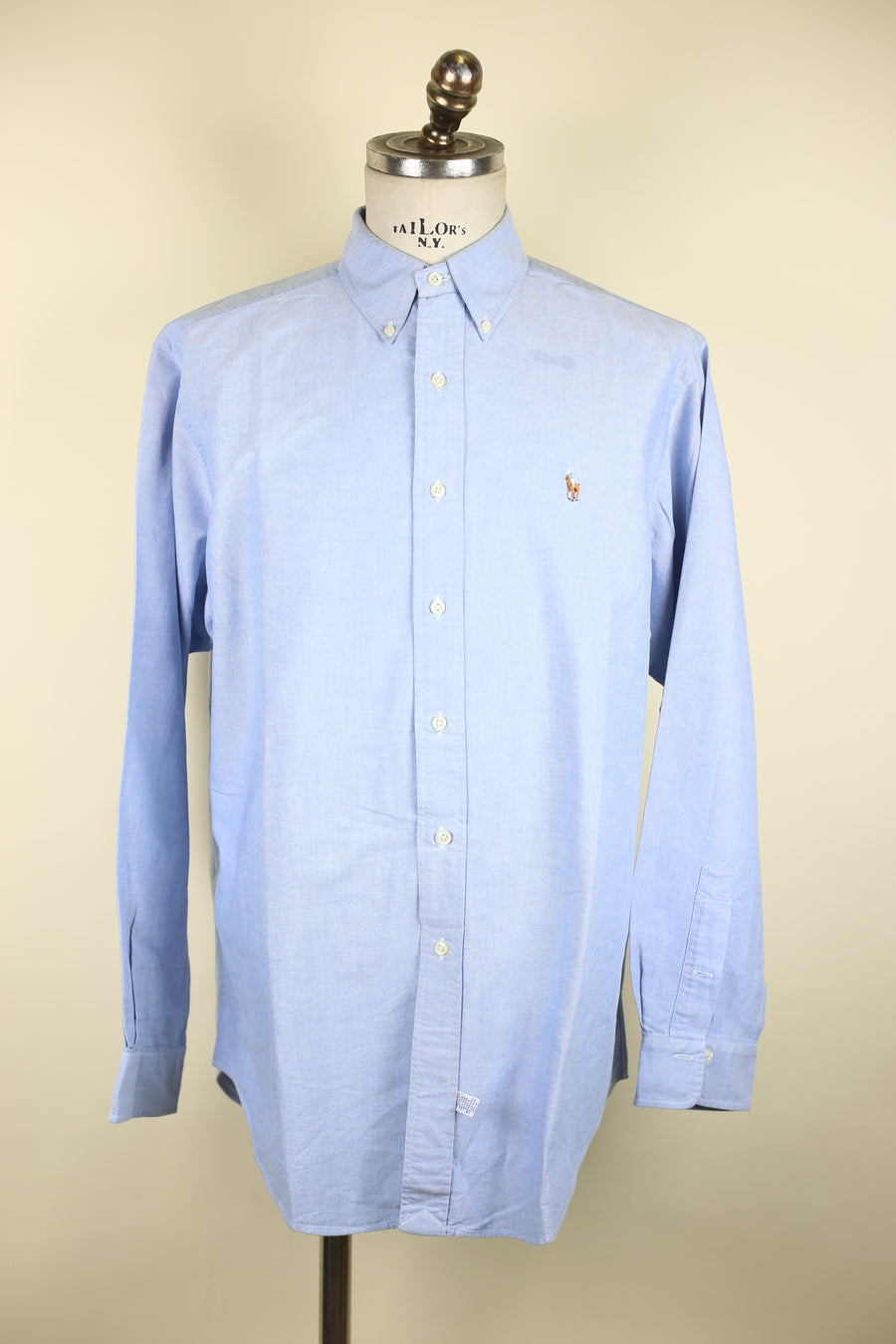 BUTTON DOWN RL SHIRT - L -