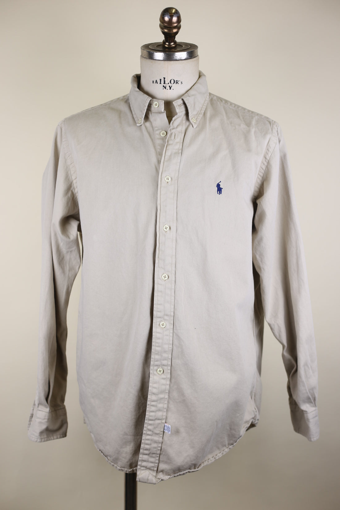 BUTTON DOWN RL SHIRT - M -