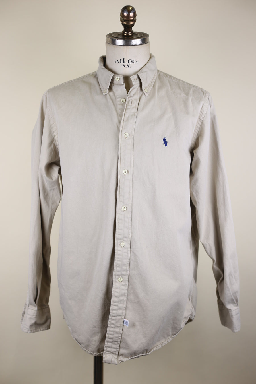 BUTTON DOWN RL SHIRT - M -