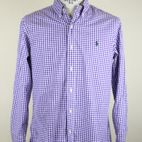 BUTTON DOWN RL SHIRT - M -