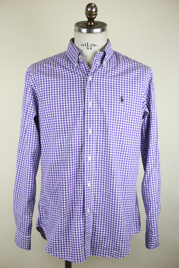 BUTTON DOWN RL SHIRT - M -