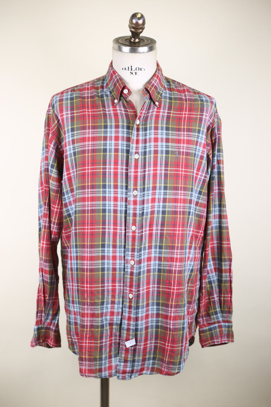 BUTTON DOWN SHIRT RL - L -