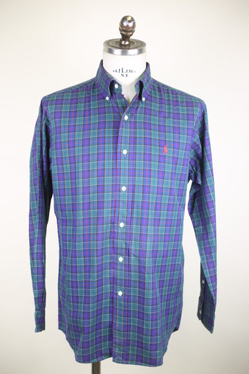 BUTTON DOWN SHIRT RL - S -