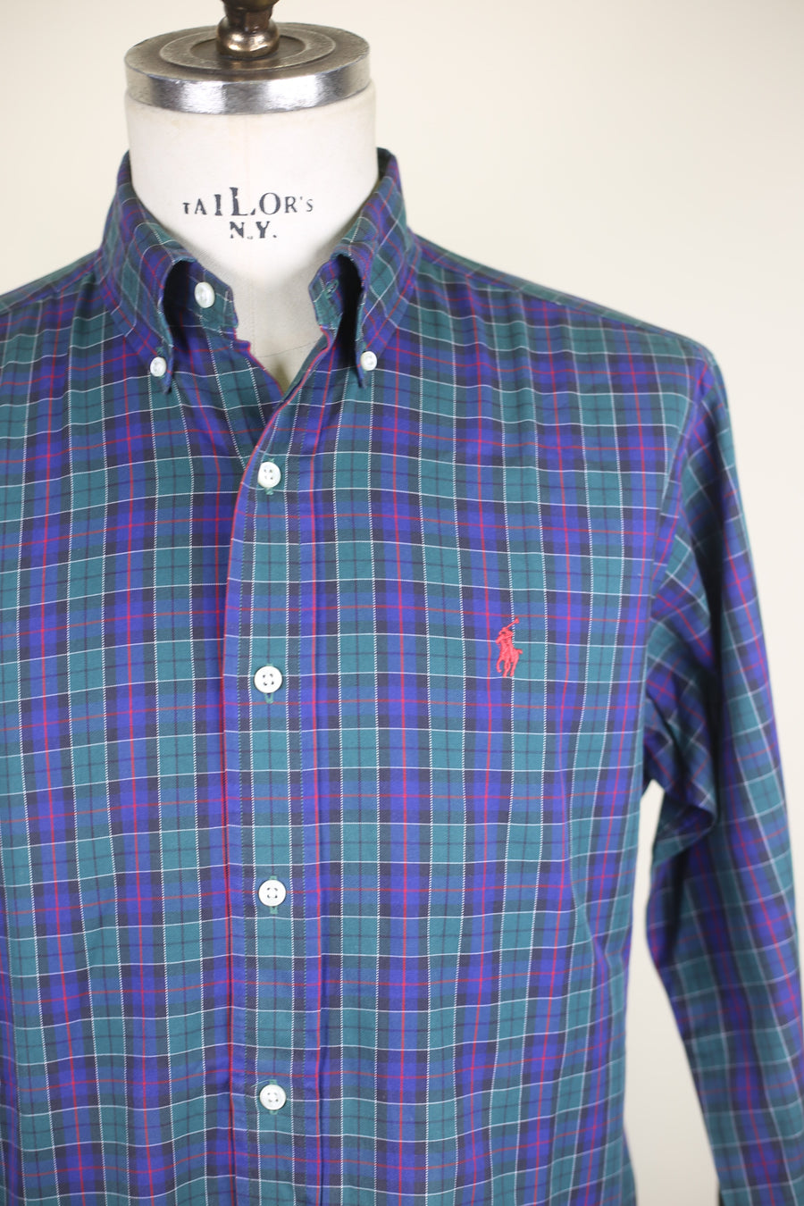 CAMICIA  BUTTON DOWN RL   - S  -