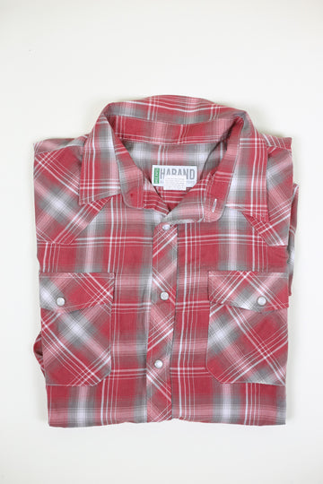 Western half sleeve shirt - L -
