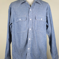 Chambray BIG MAC SHIRT MADE IN USA - L -