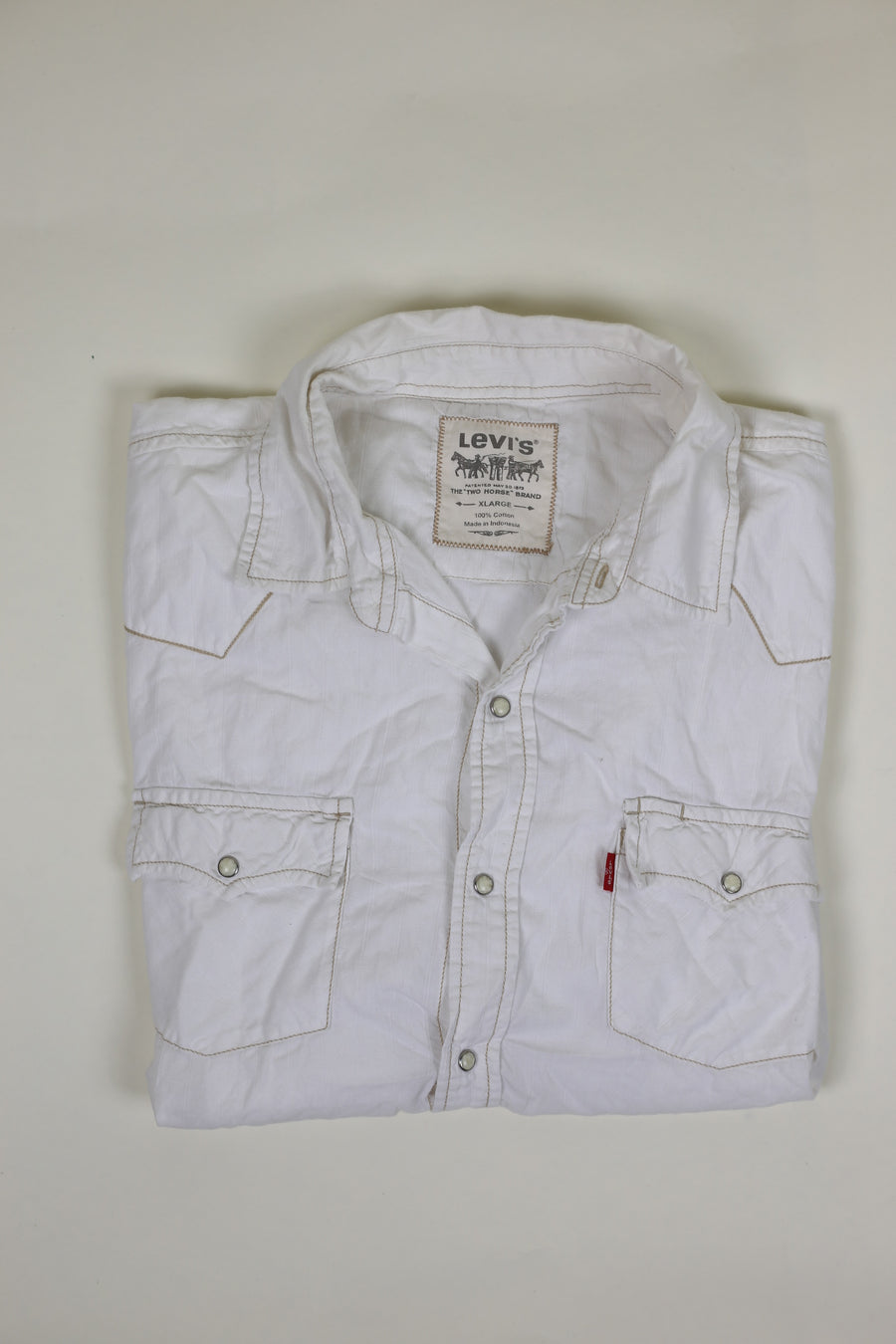 LEVIS half sleeve western shirt -XL -