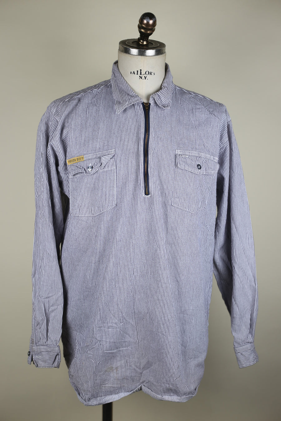 PRISON BLUES WORK SHIRT - L -