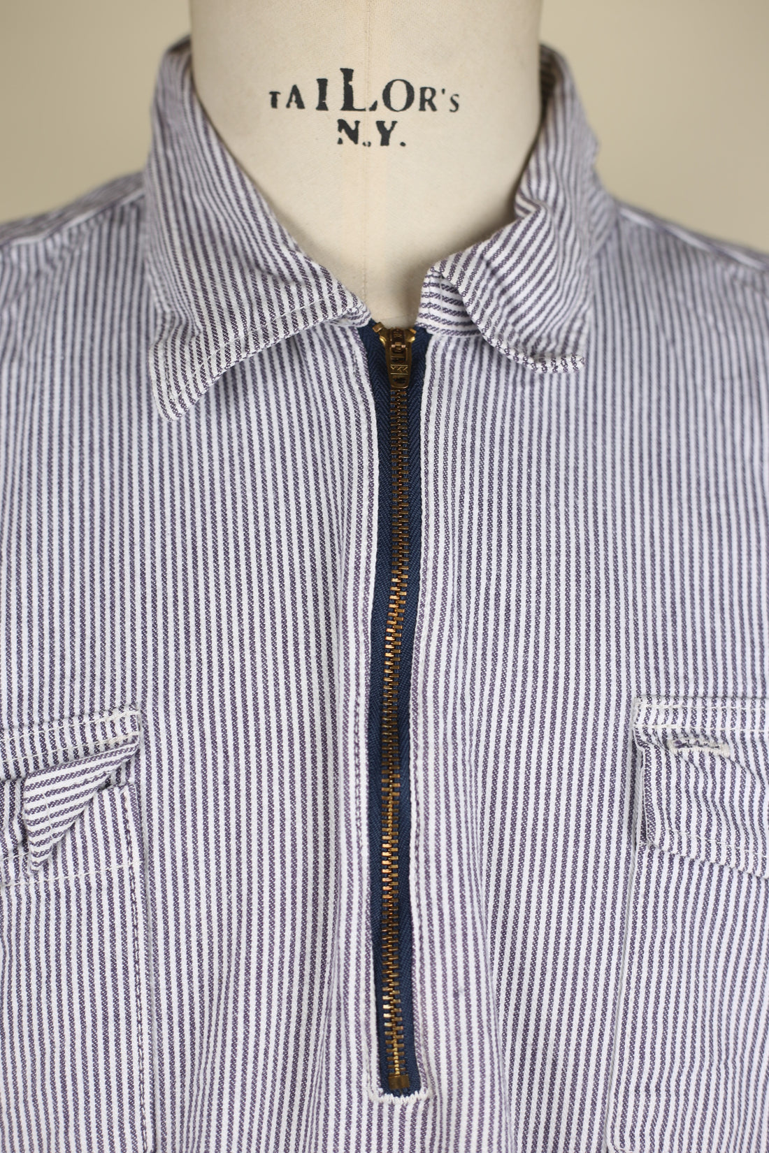 PRISON BLUES WORK SHIRT - L -