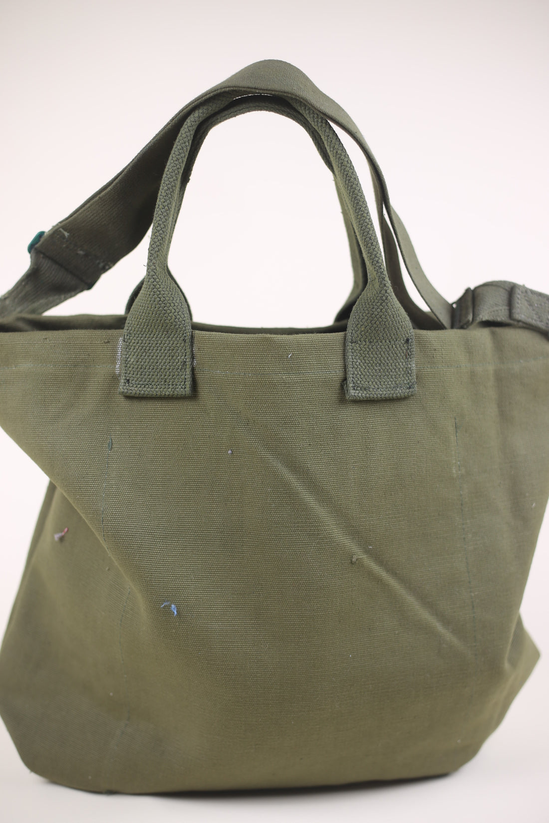 army tote bag with embroidery