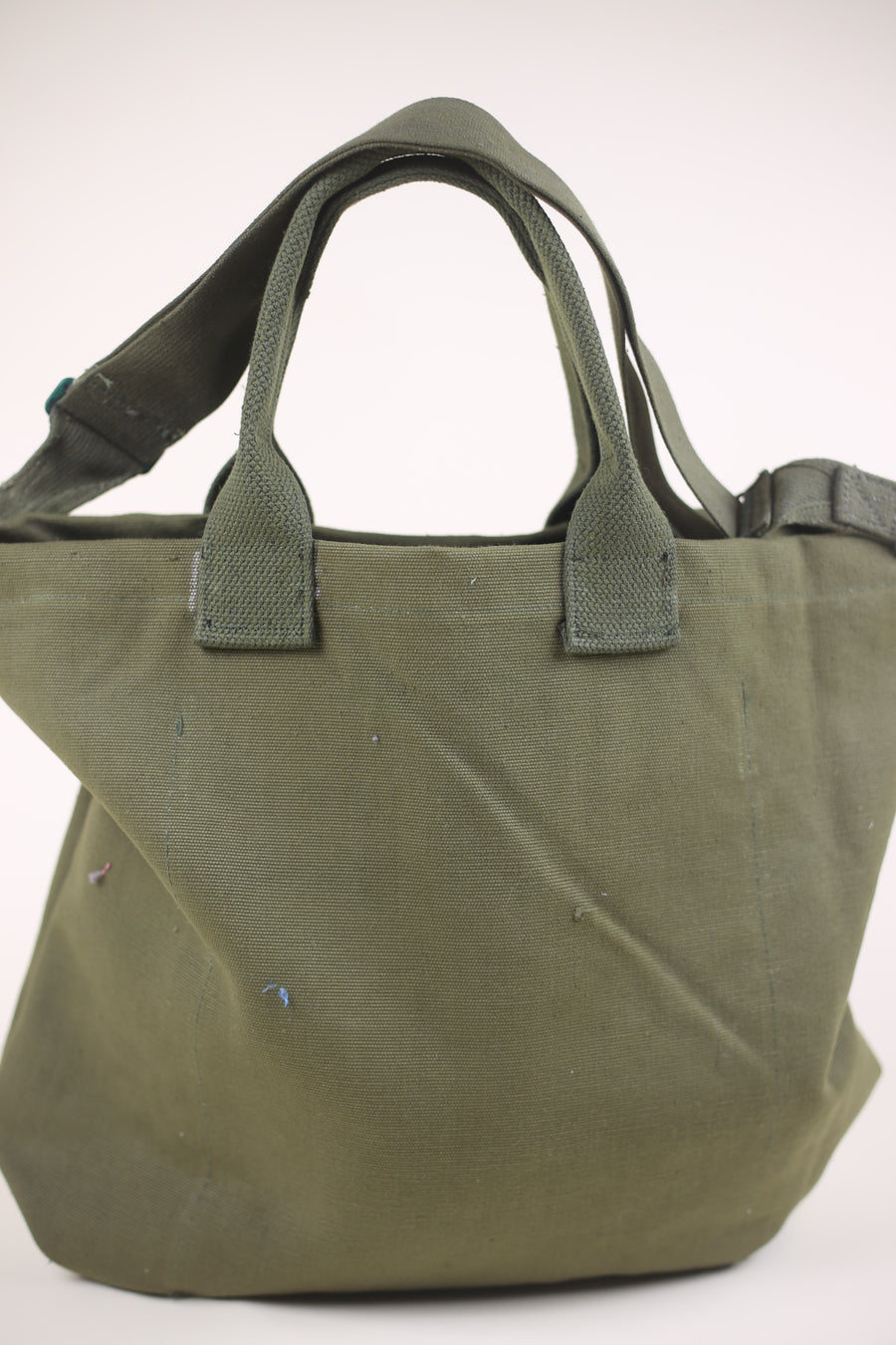 army tote bag with embroidery