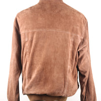 Real leather reindeer jacket - M