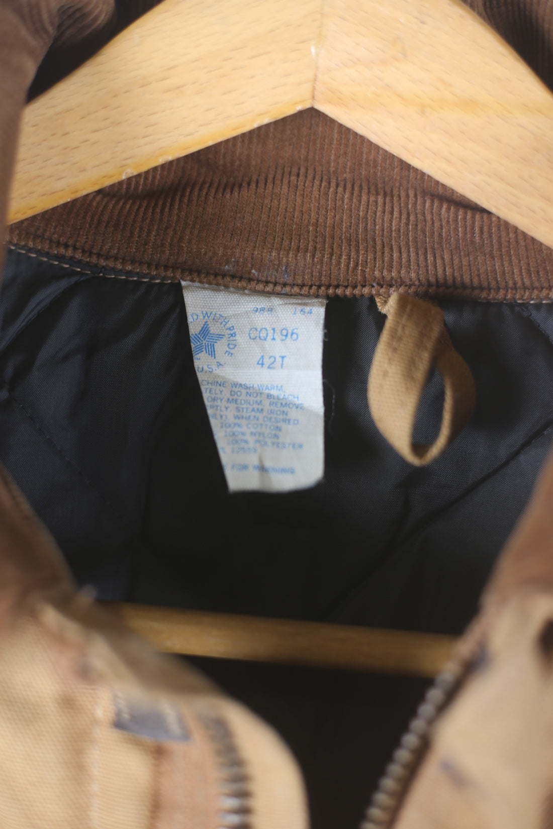 CARHARTT CHORE JACKET MADE IN USA - L -