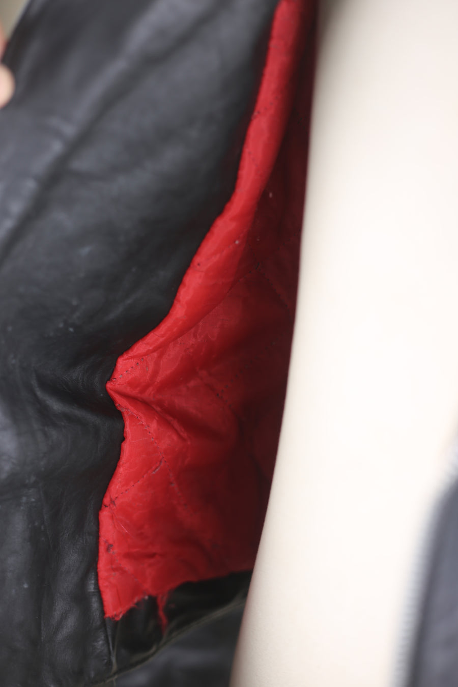 Giacca di pelle  - M -