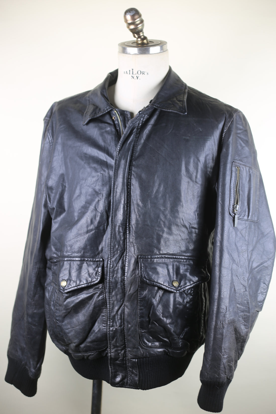 Giacca di pelle  - L-