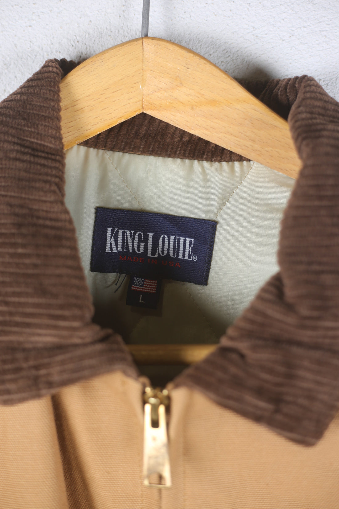 CHORE JACKET MADE IN USA - L -