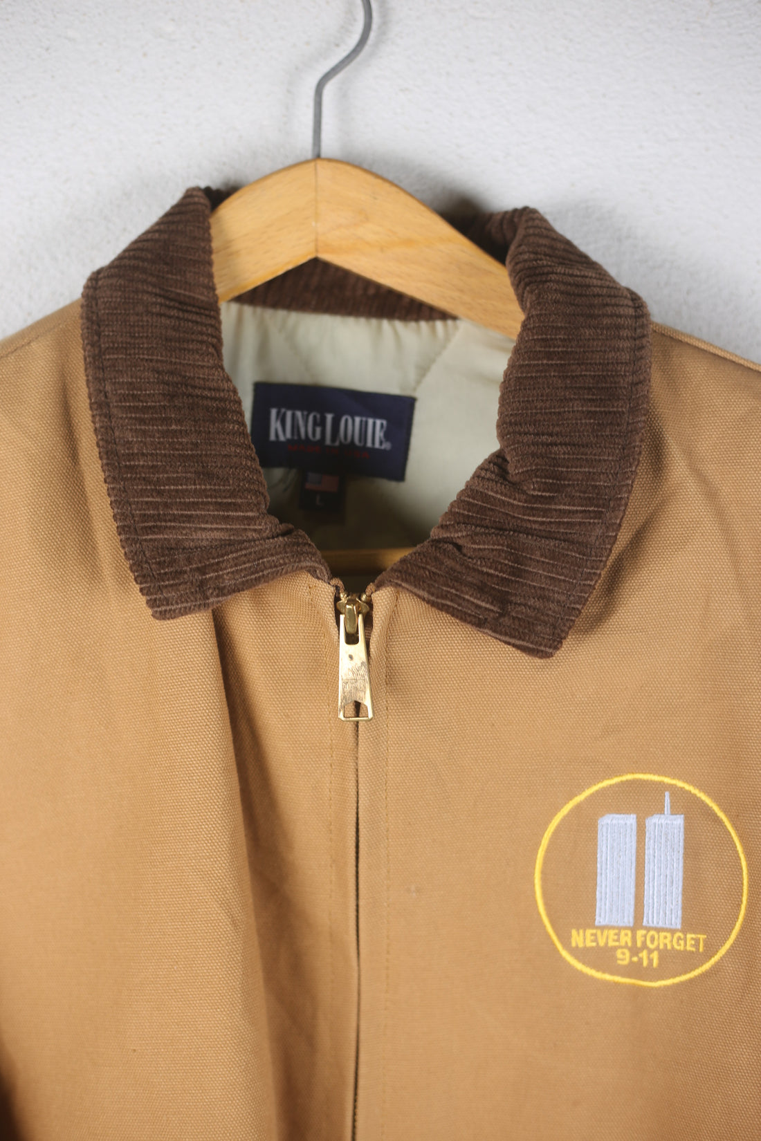 CHORE JACKET MADE IN USA - L -