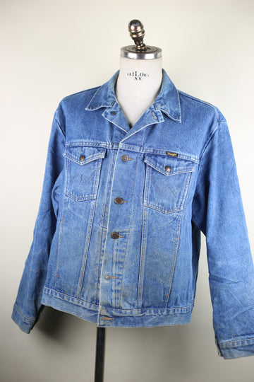 Giacca di Jeans  Wrangler made in usa -L-