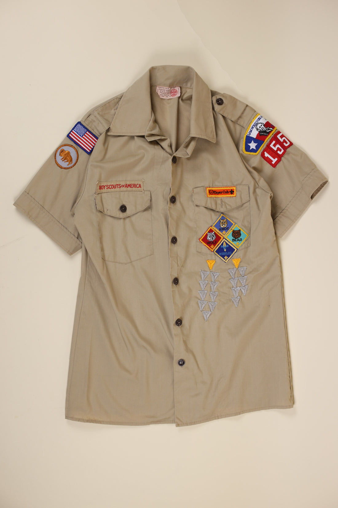 BOY SCOUT OF AMERICA SHIRT - S -