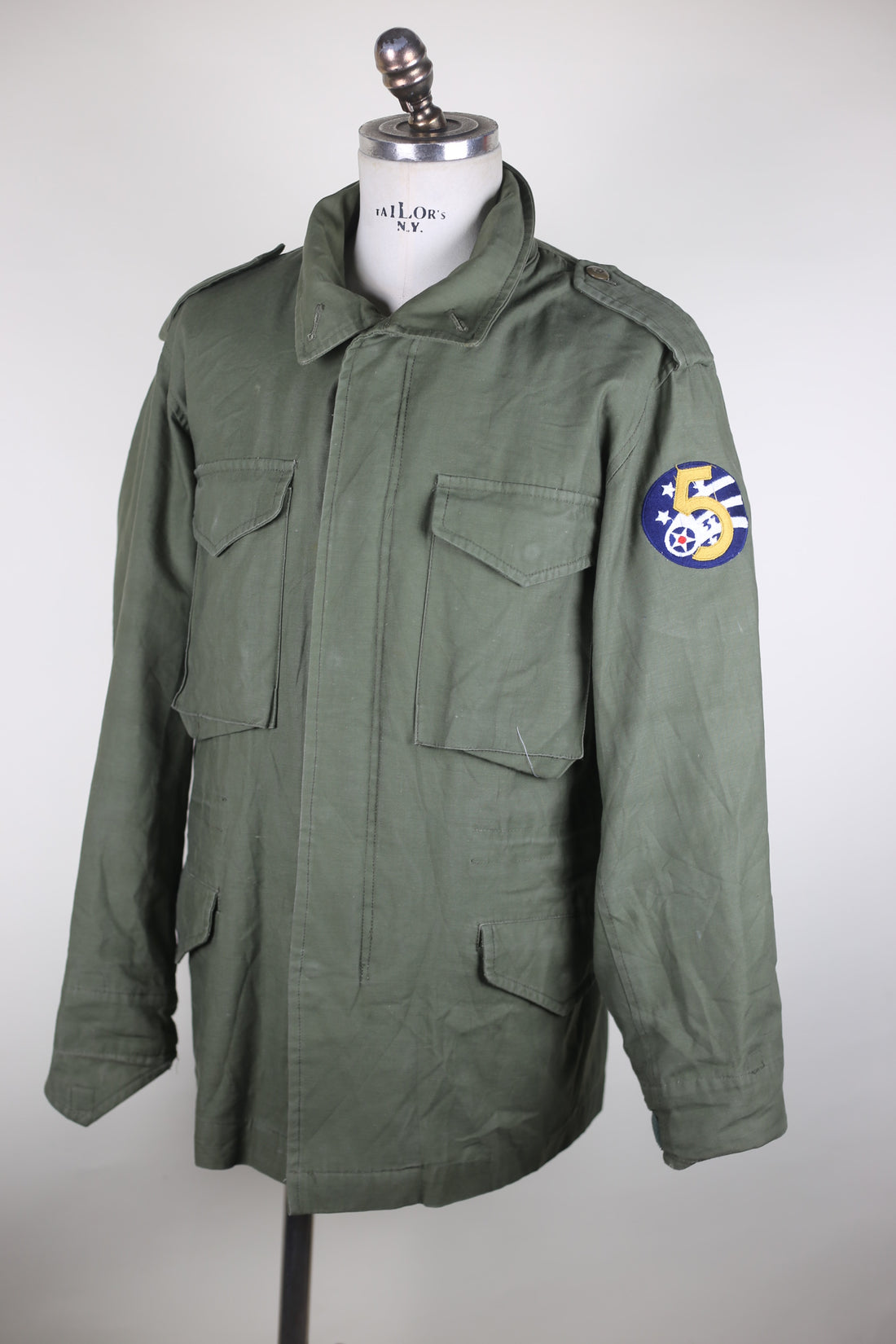 M65 Field Jacket with Embroidery - L -