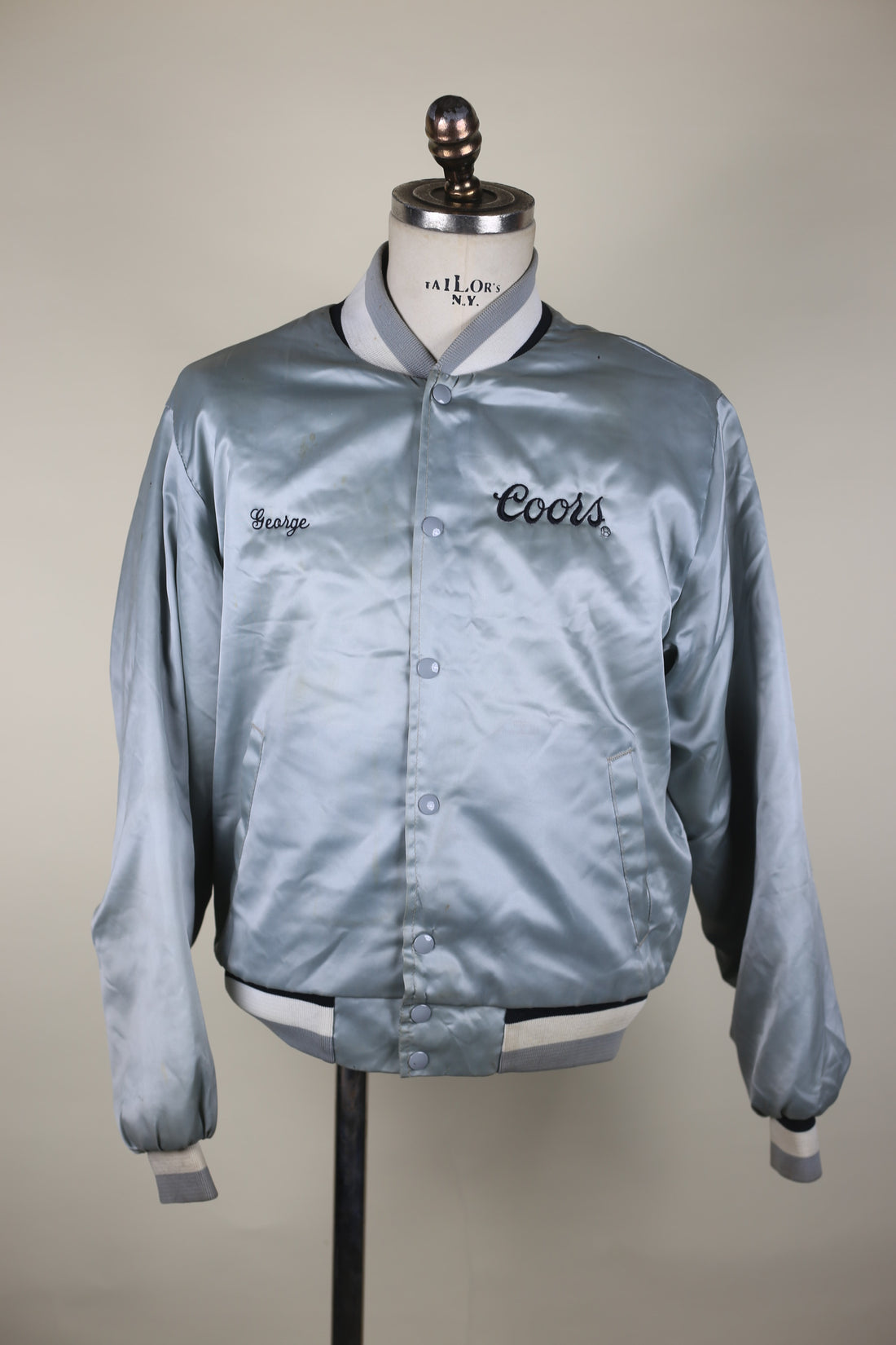 Nylon Varsity SWINGSTER  MADE IN USA  -  M -