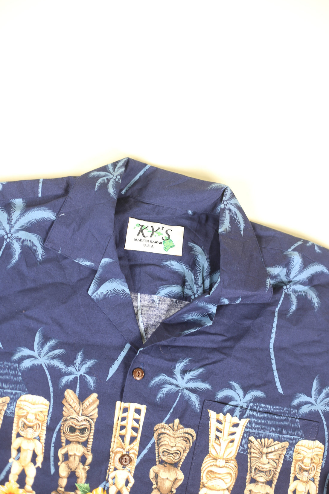 Hawaiian Shirt MADE IN HAWAII - L -